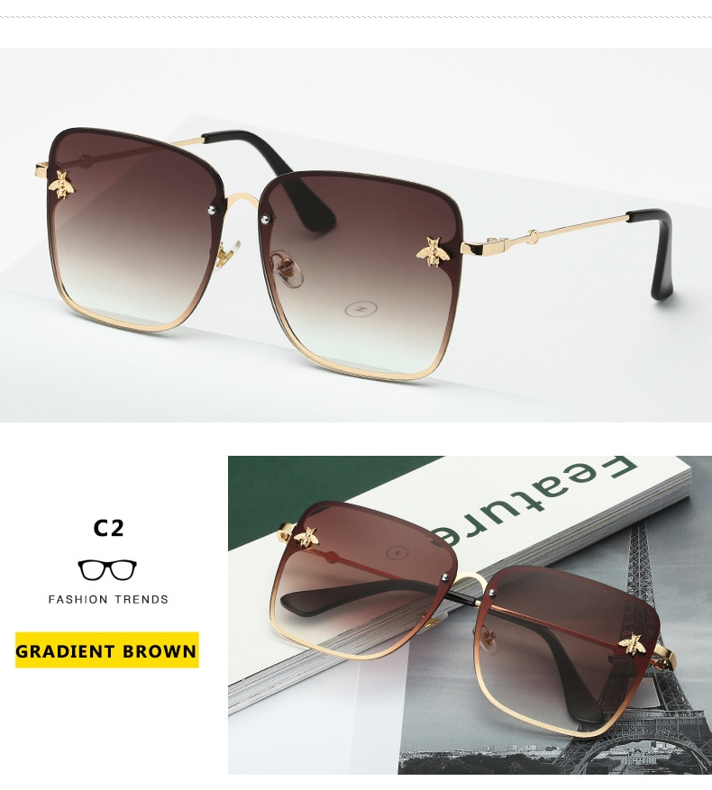 Women's Oversize Square Sunglasses