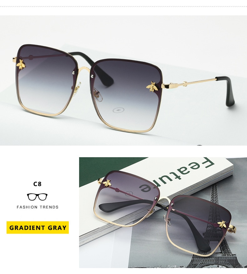 Women's Oversize Square Sunglasses