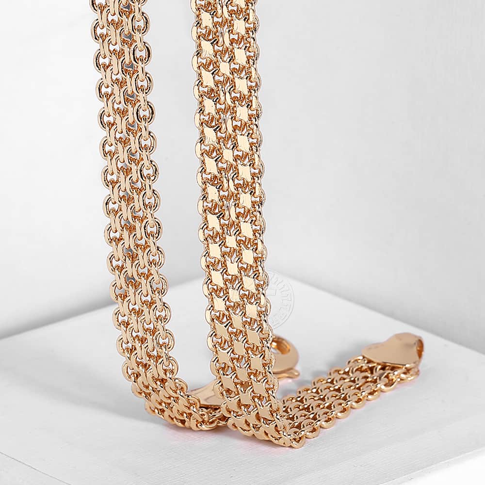 Women's Wide Chain Bracelet