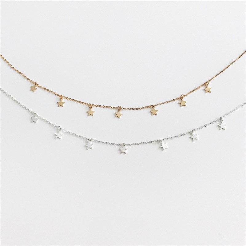 Star Decorated Choker for Girls