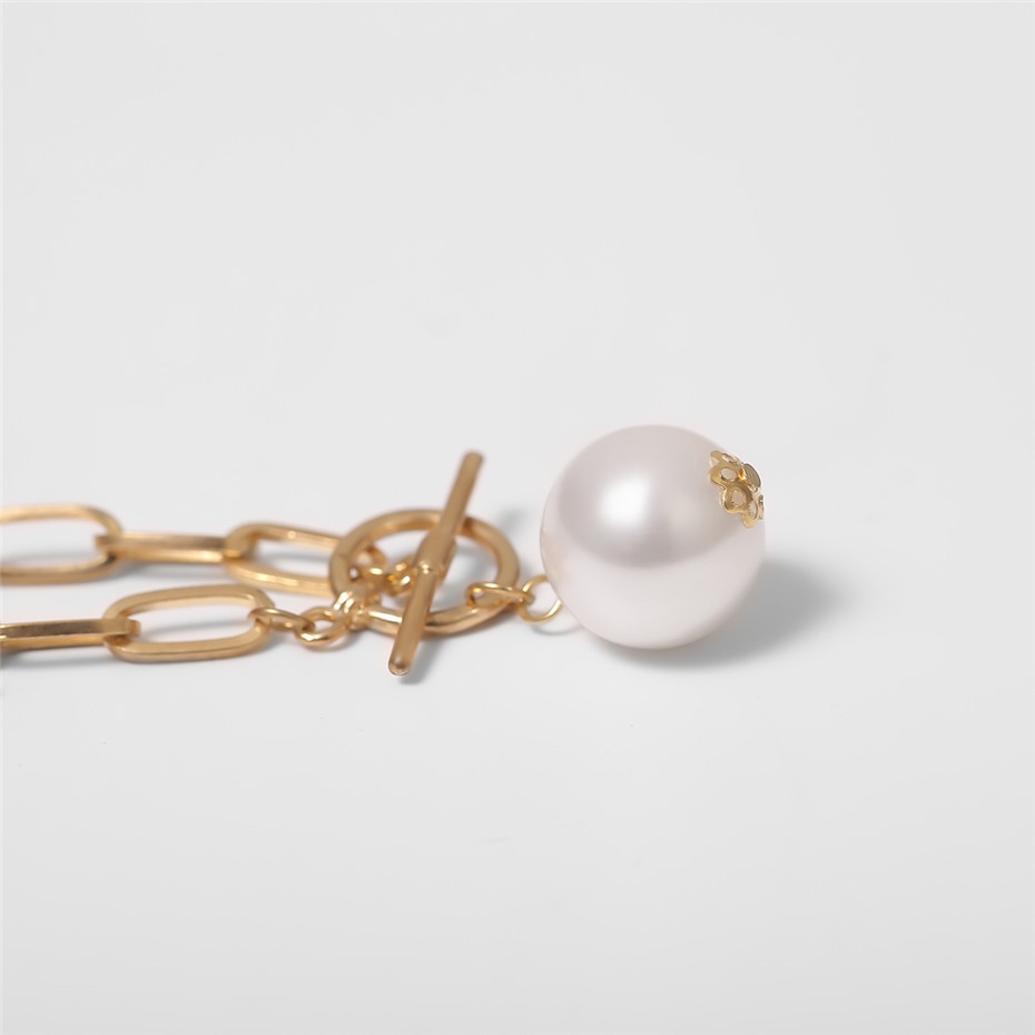 Women's Imitation Pearl Pendant Necklaces