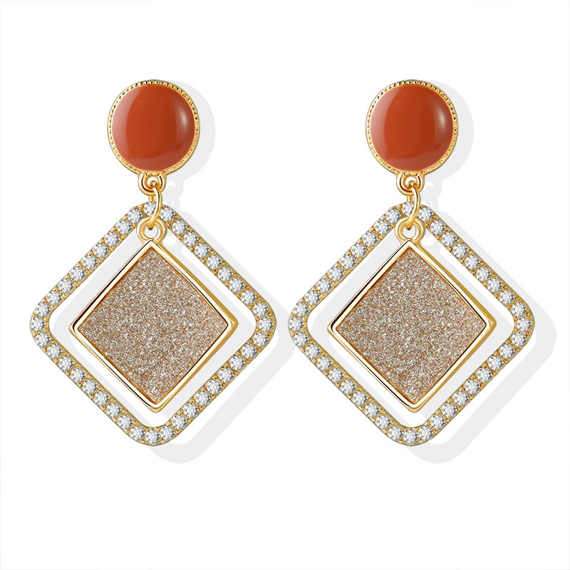 Women's Geometric Drop Earrings
