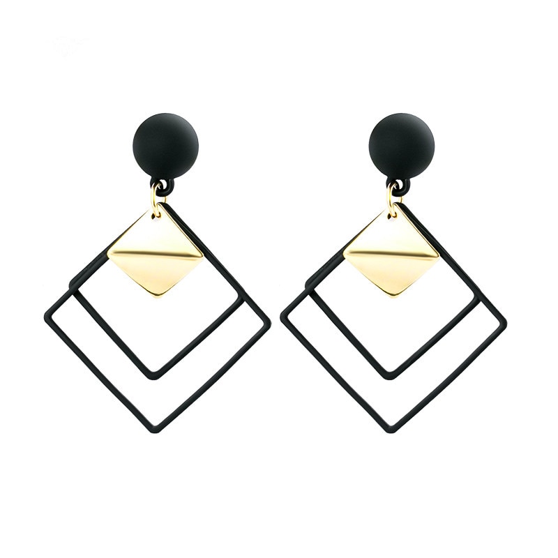Women's Geometric Drop Earrings