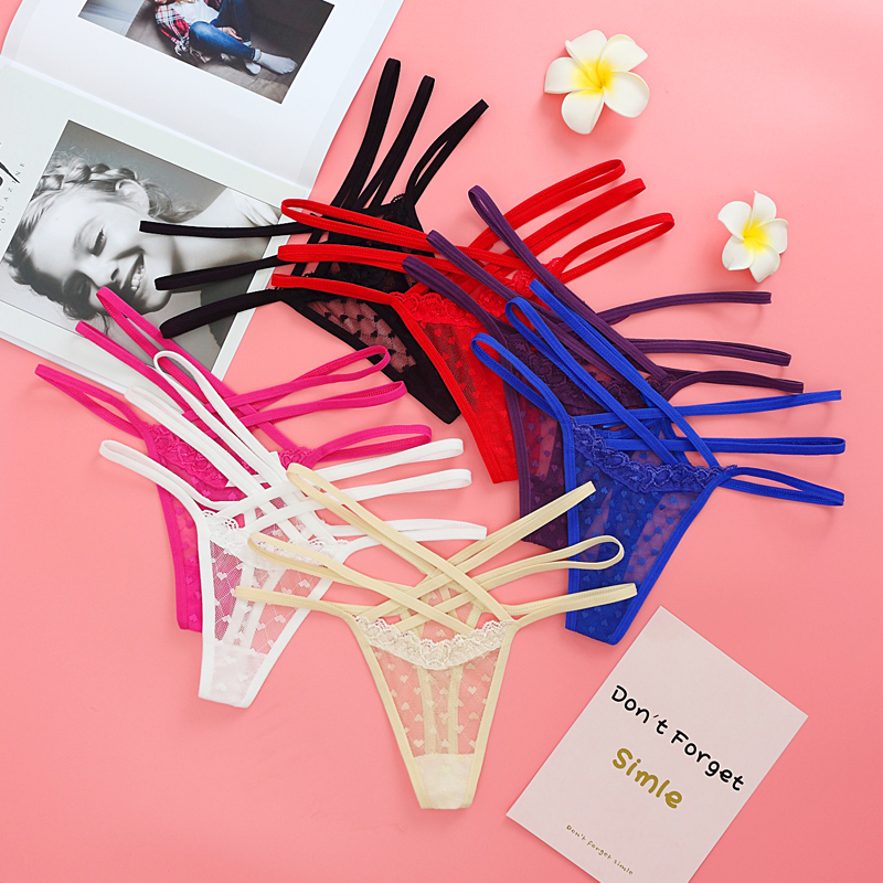 Sexy Seamless Elastic Thongs