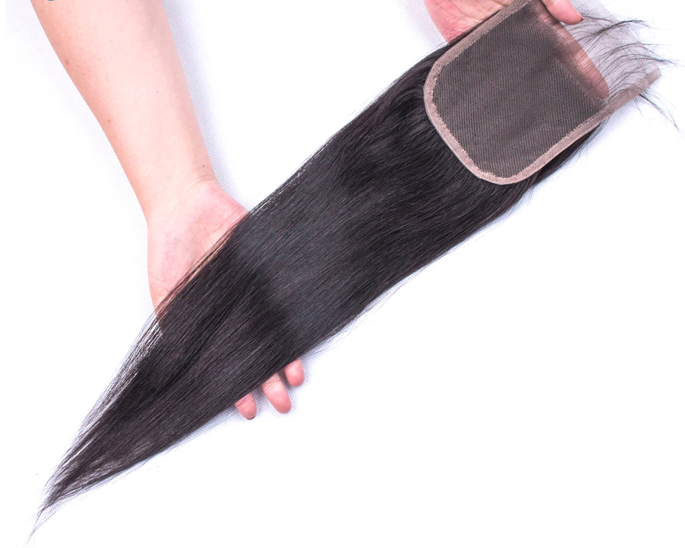 Straight Hair Bundles with Closure