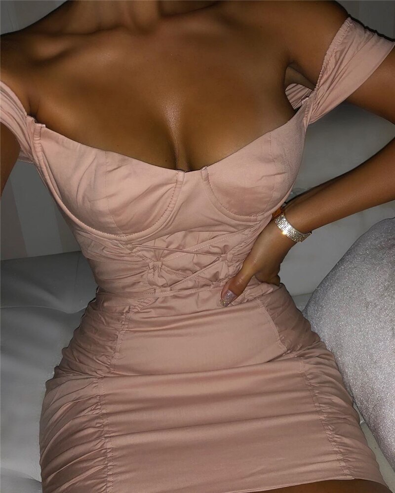 Women's Off Shoulder Party Dress