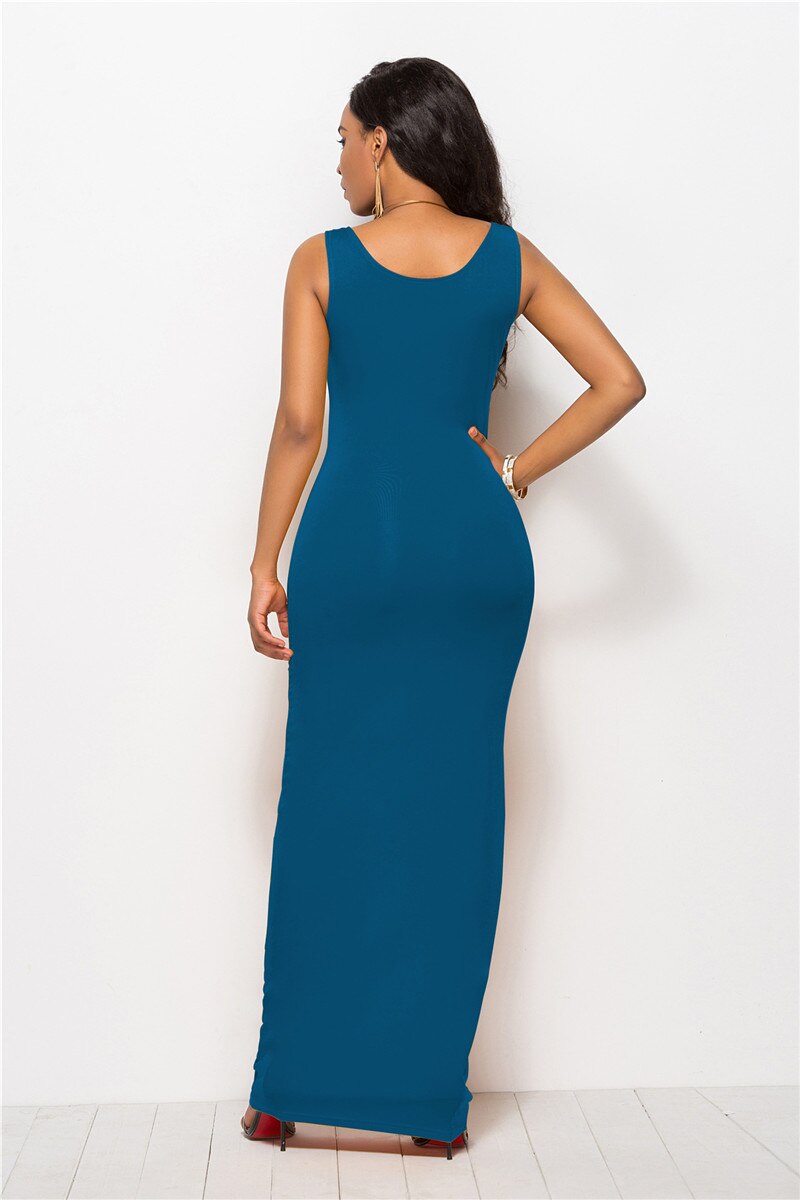 Women's Slim Fit Summer Sleeveless Dress