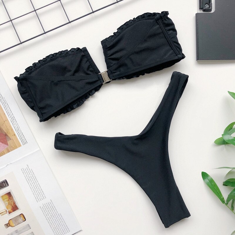 Women's Strapless Bikini Swimsuit