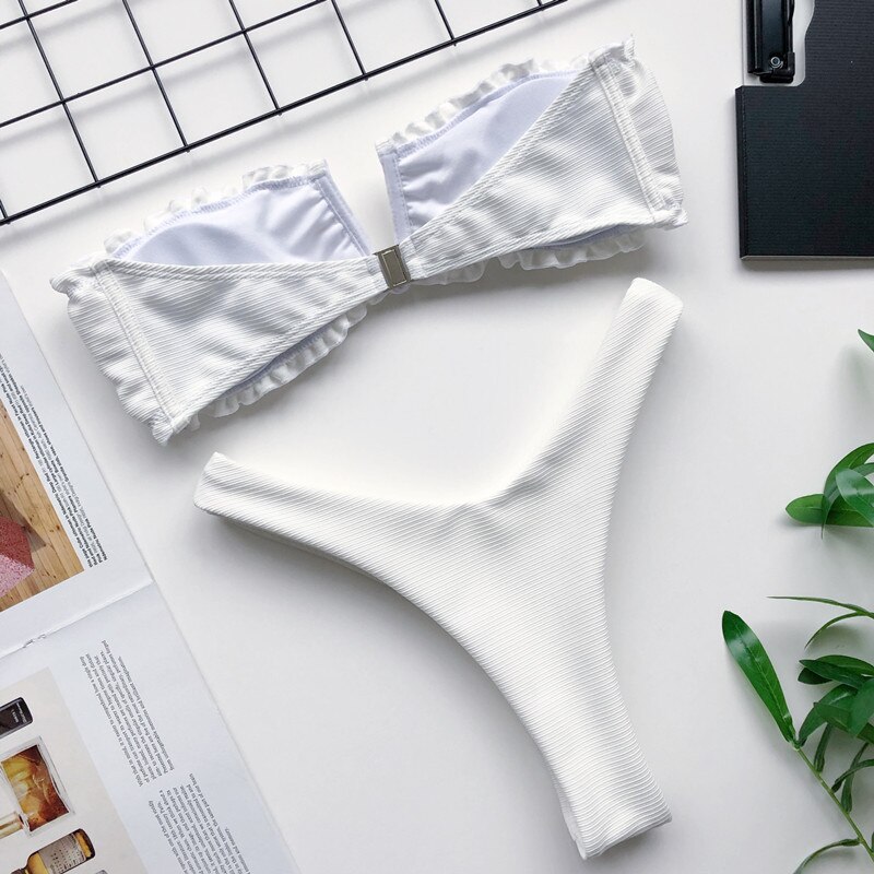 Women's Strapless Bikini Swimsuit