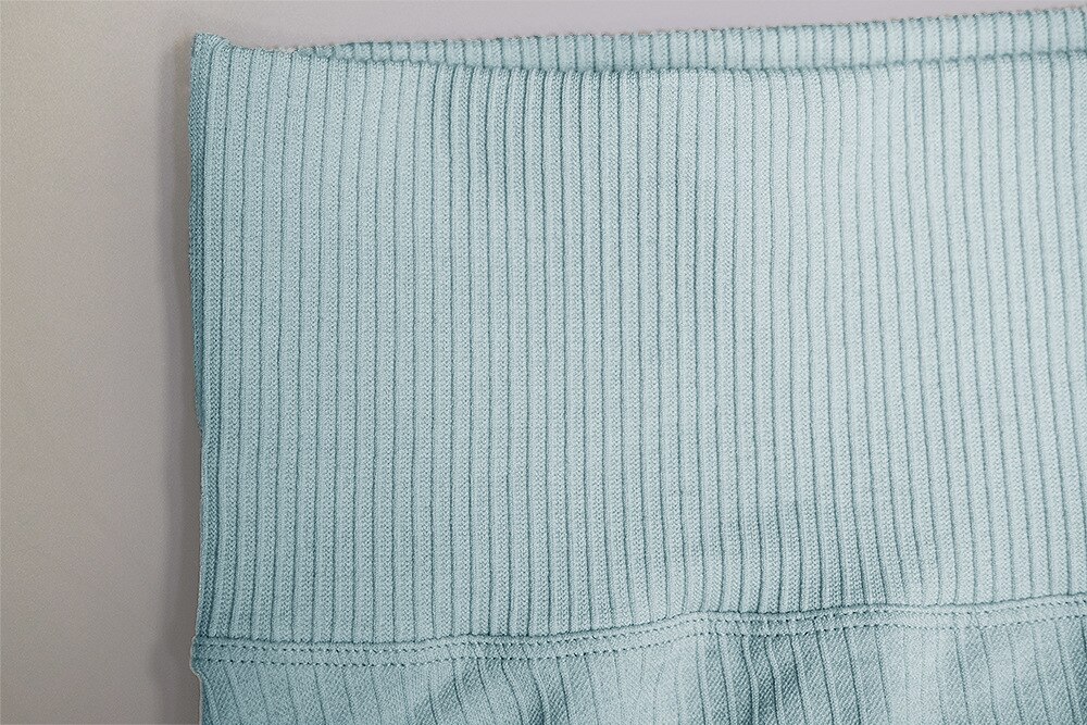 Women's Seamless Compression Leggings and Top Set