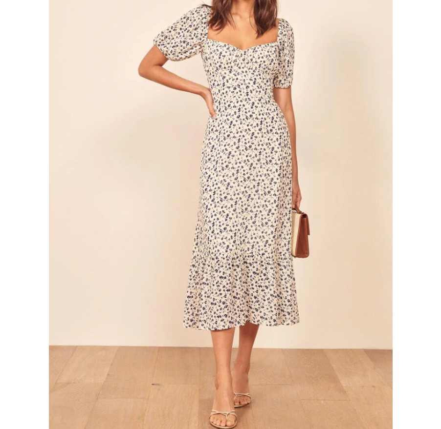 Women's Floral Printed Summer Dress