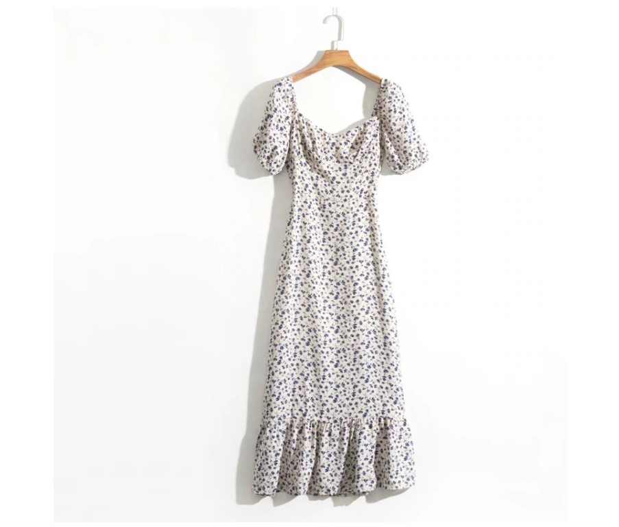 Women's Floral Printed Summer Dress