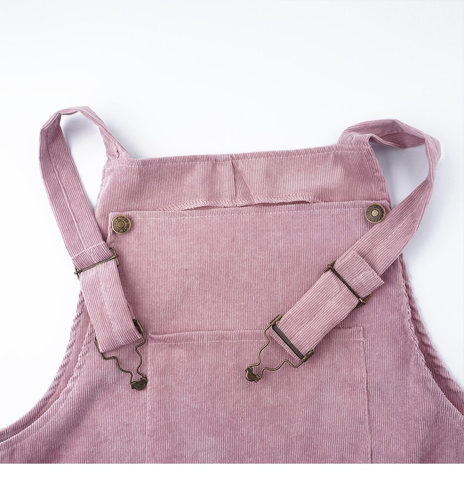 Preppy Style Corduroy Dress for Women