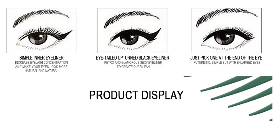 Waterproof Black Eyeliner Pencil