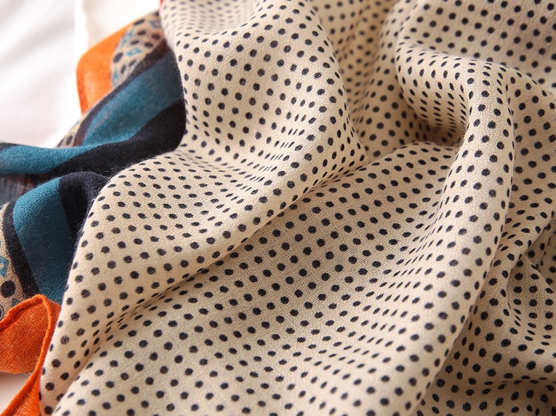 Printed Cotton Scarf for Women