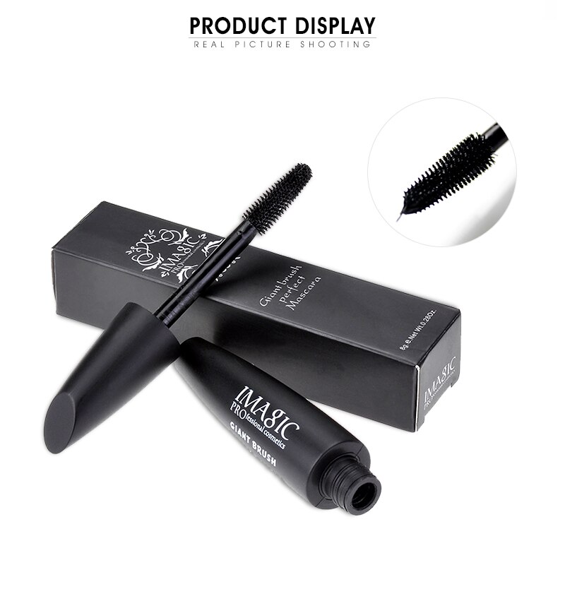 Curling Waterproof Black Mascara