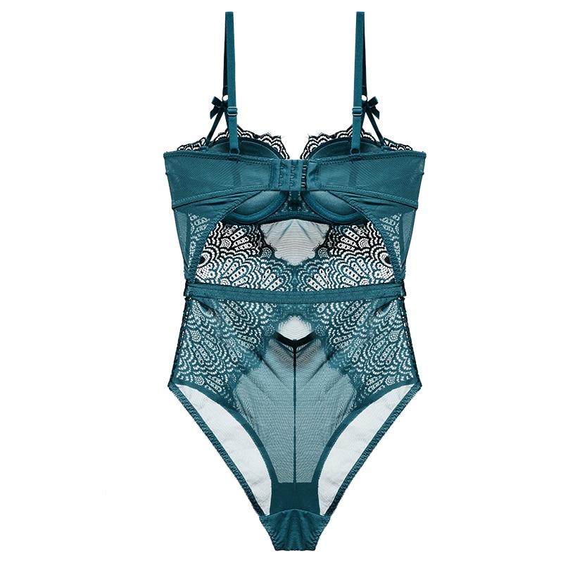 Women's Sexy Lace Push Up Lingerie Bodysuit