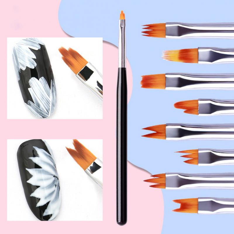 Nail Art Brush 8 Pcs Set