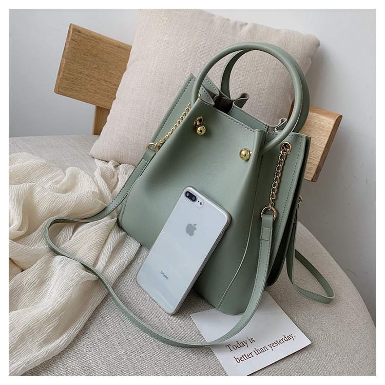 Women's Casual Fashion Leather Handbag