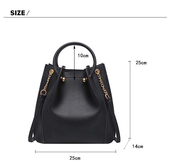 Women's Casual Fashion Leather Handbag