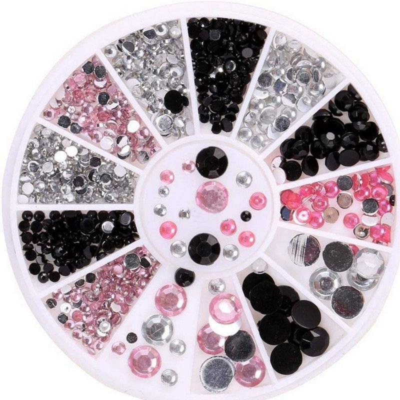 Colorful Nail Art Acrylic Shiny Crystals