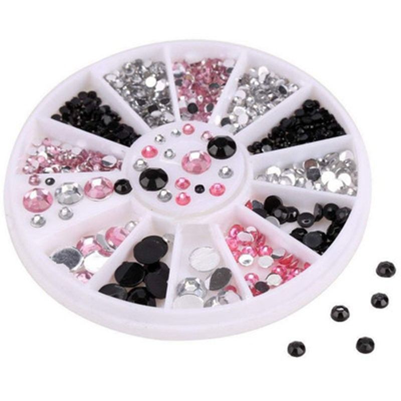 Colorful Nail Art Acrylic Shiny Crystals