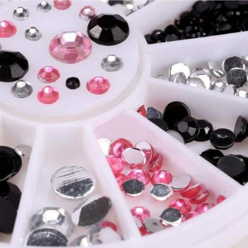 Colorful Nail Art Acrylic Shiny Crystals