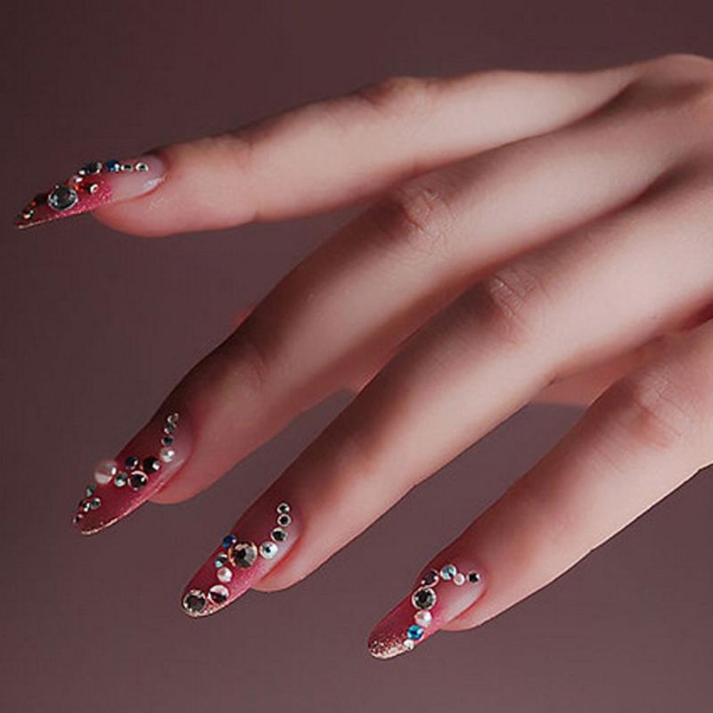 Colorful Nail Art Acrylic Shiny Crystals