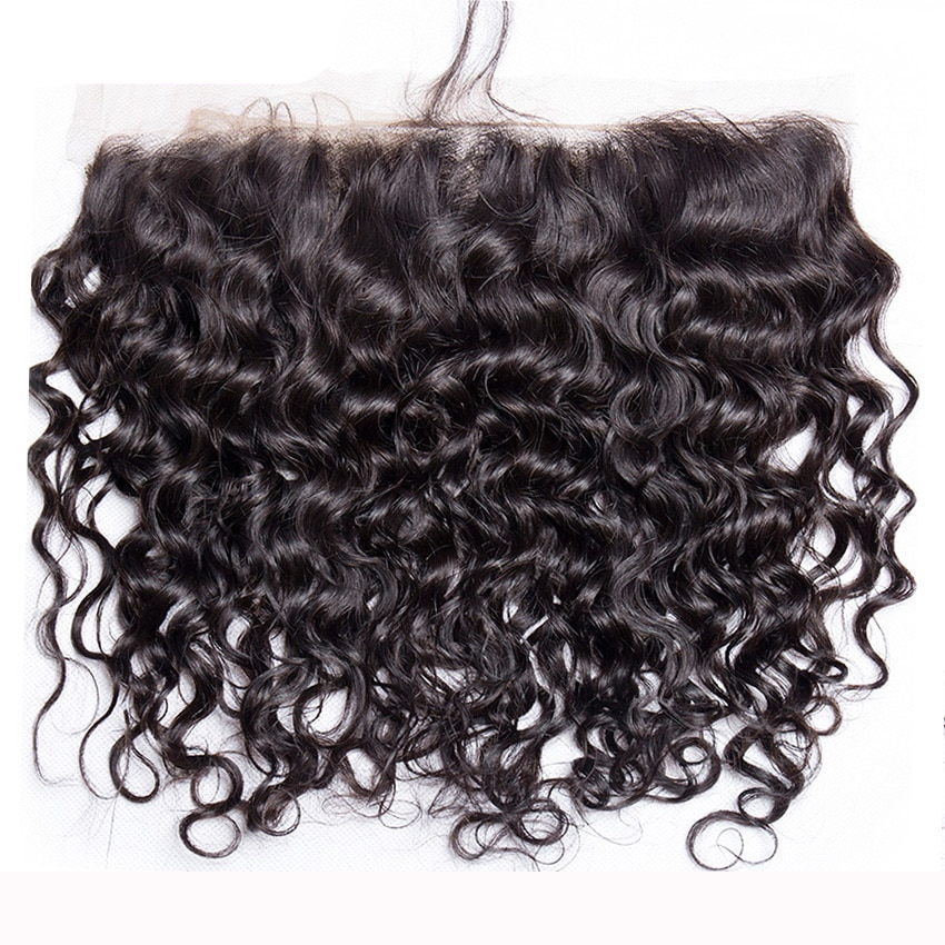 Malaysian Water Wave Bundles with Lace Frontal Closure