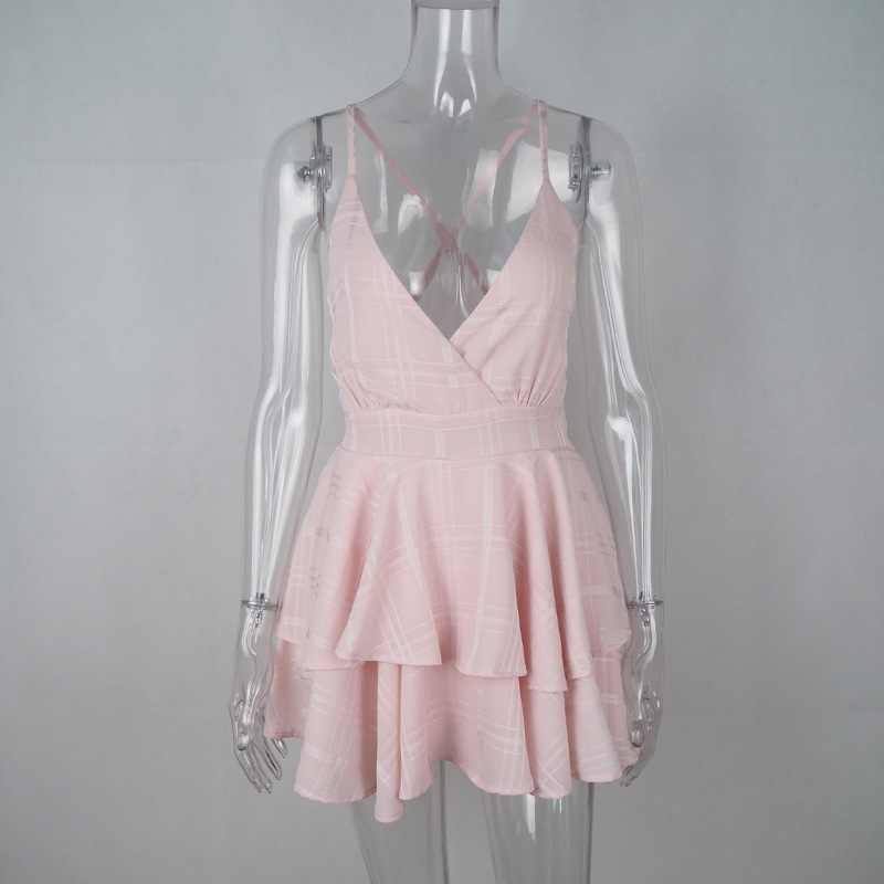 Women's Summer Ruffled Romper