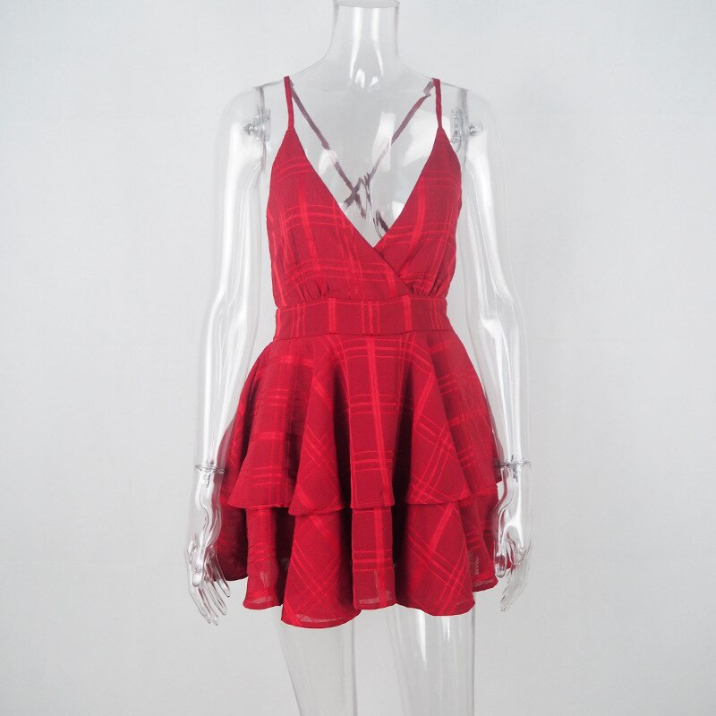 Women's Summer Ruffled Romper