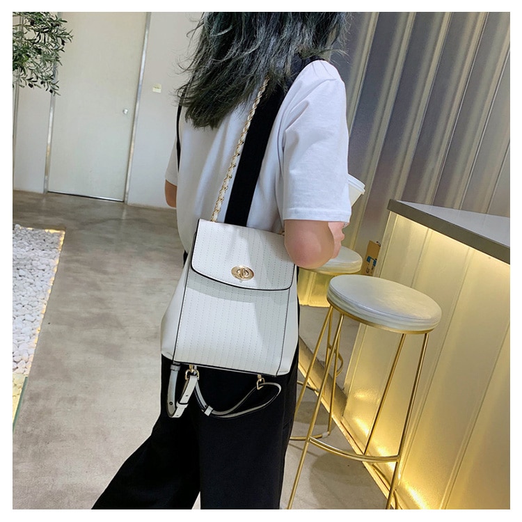 Women's Chain Detail Backpack