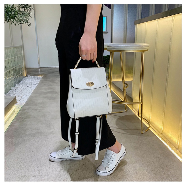 Women's Chain Detail Backpack