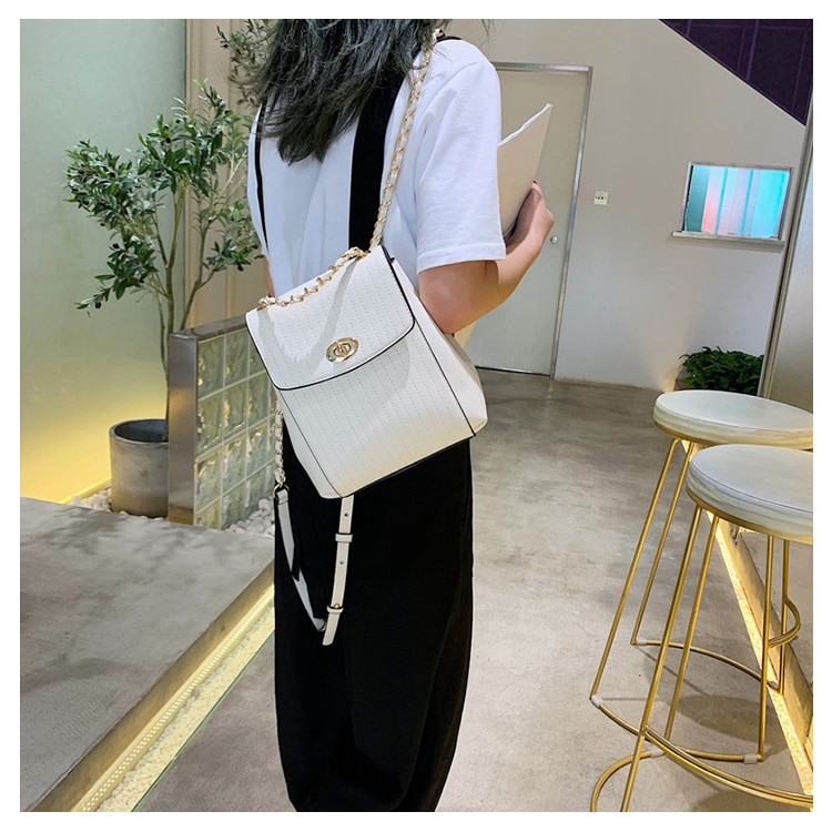 Women's Chain Detail Backpack