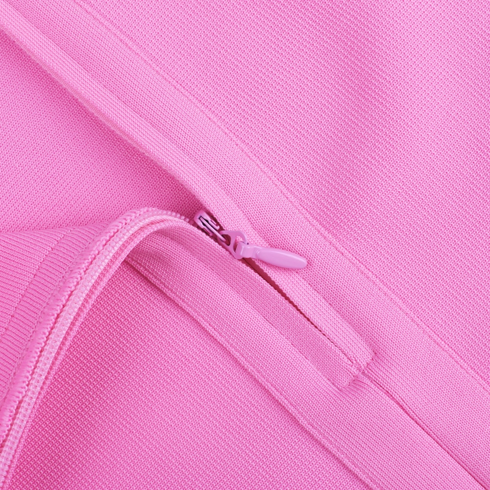 V-Neck Bodycon Women's Dress