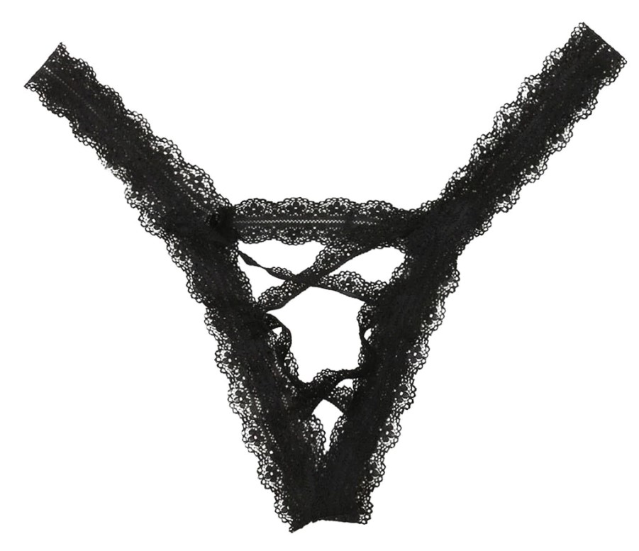 Women's Criss Cross Back Plus Size Thongs