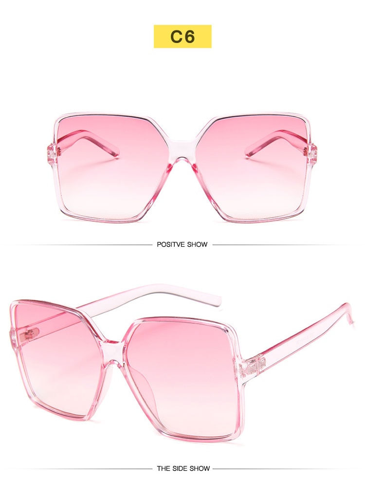 Women's Oversized Gradient Sunglasses