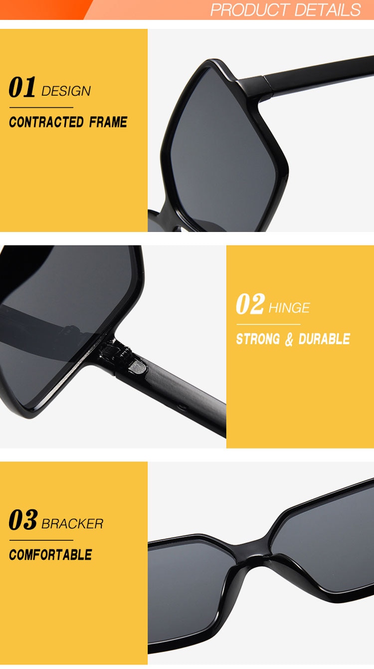 Women's Oversized Gradient Sunglasses