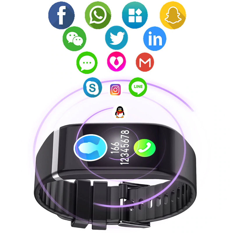 Smart Wristband with Blood Pressure Tracker