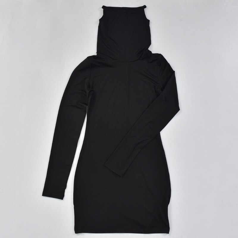 Women's Casual High Neck Dress