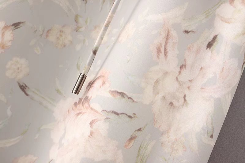 Women's Elegant Sleeveless Dress with Floral Print