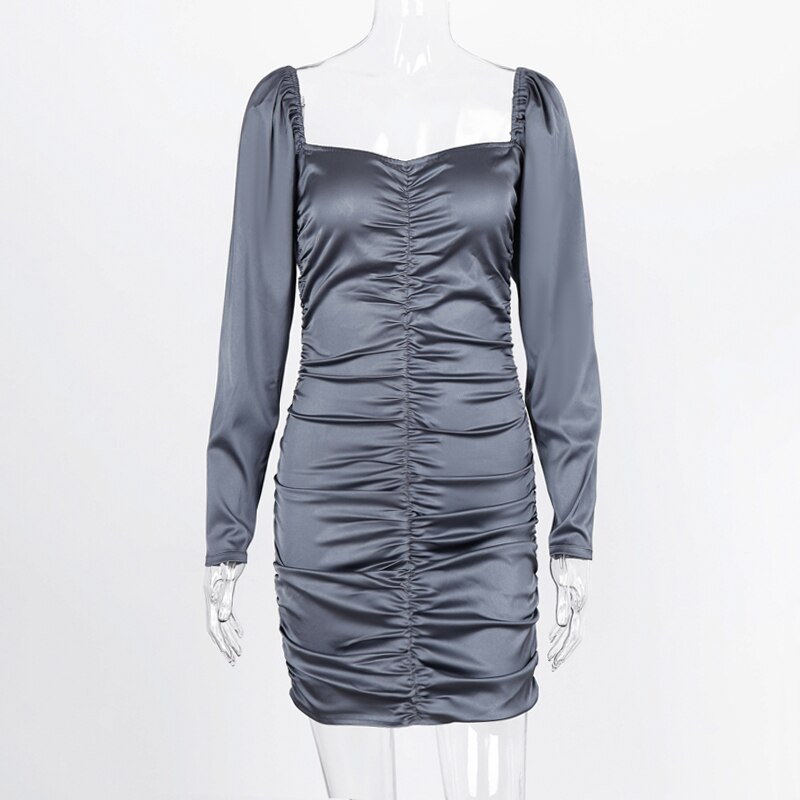 Puff Sleeve Mini Dress for Women