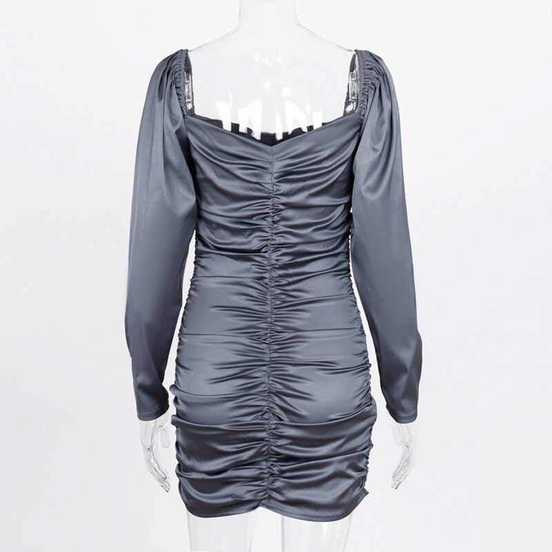 Puff Sleeve Mini Dress for Women