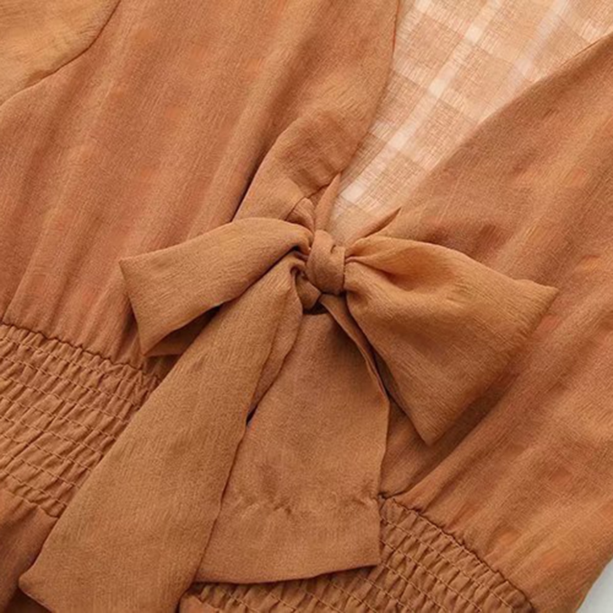 Earth Me Ruffled Cotton Mini Beach Dress