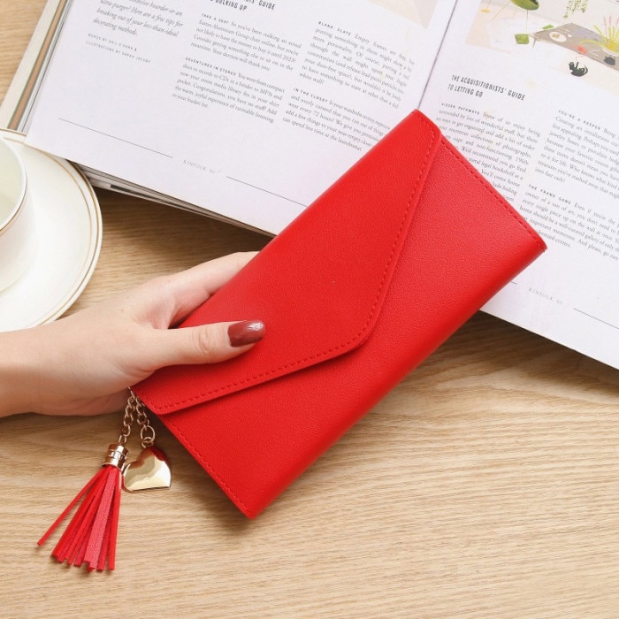 Women's Leather Slim Wallet