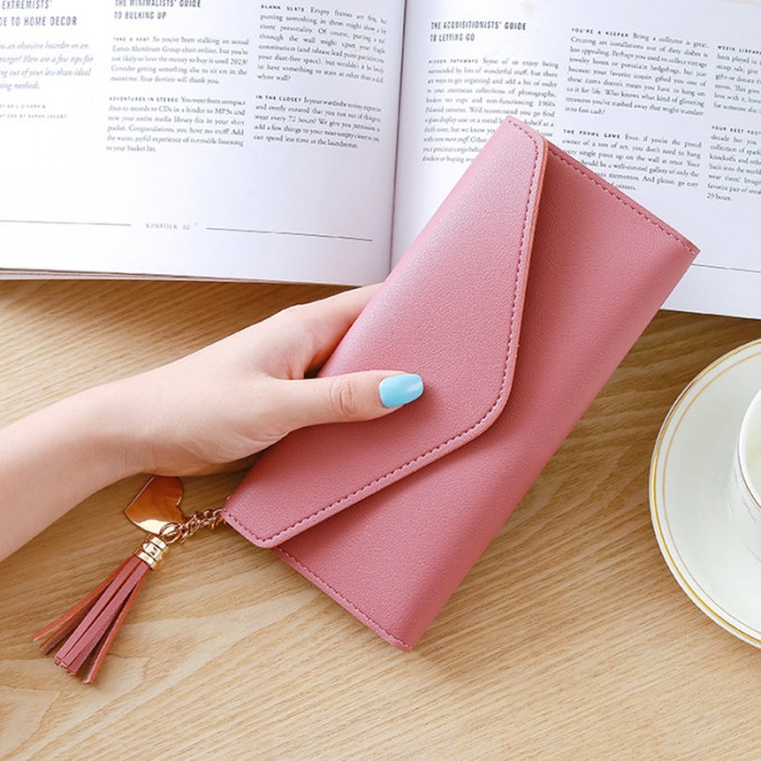 Women's Leather Slim Wallet