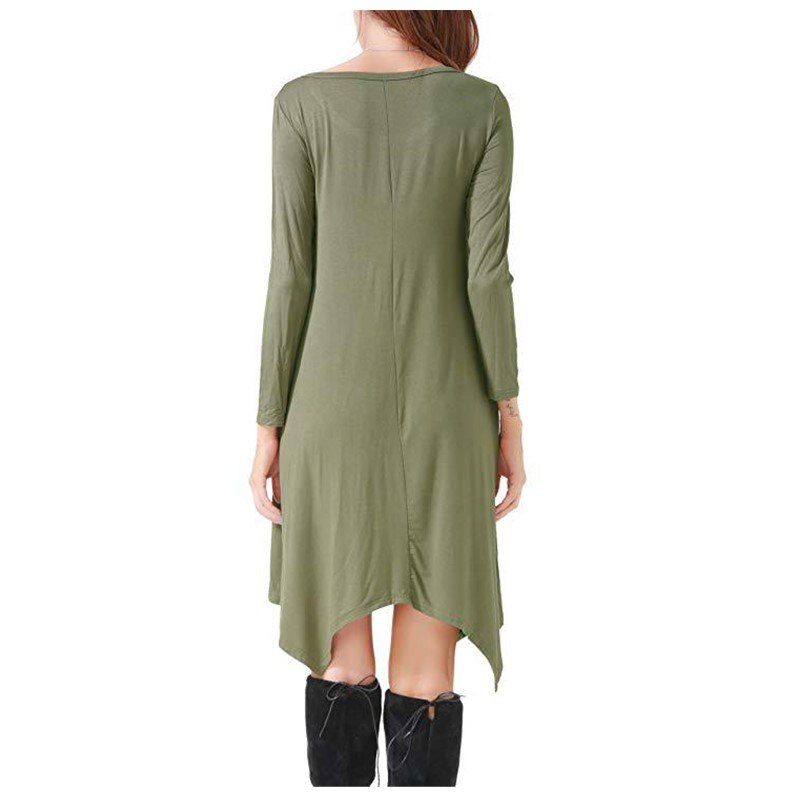 Women's Loose Style Cotton Dress