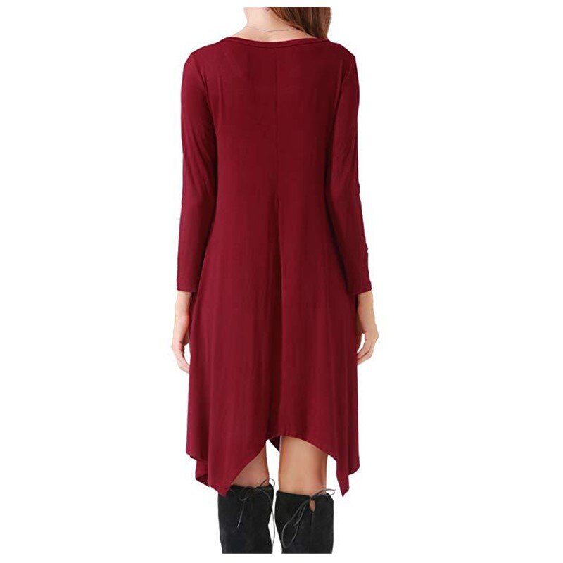 Women's Loose Style Cotton Dress