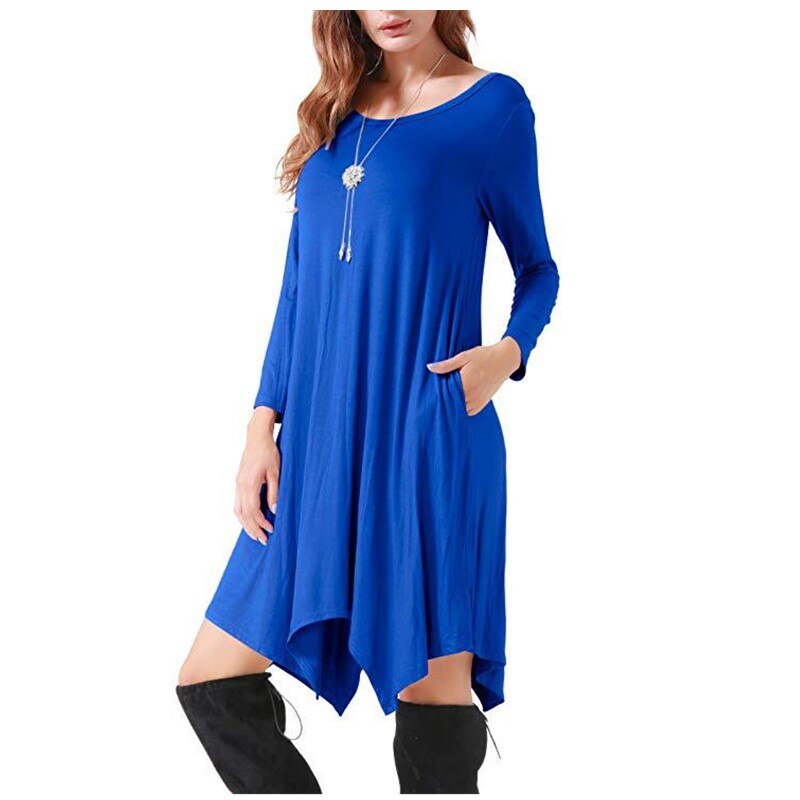 Women's Loose Style Cotton Dress
