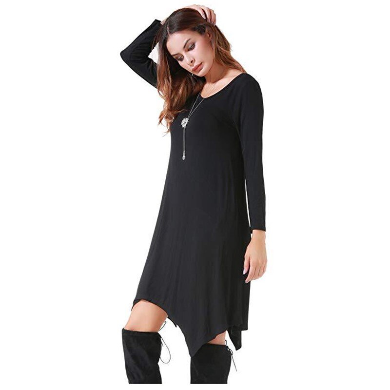 Women's Loose Style Cotton Dress